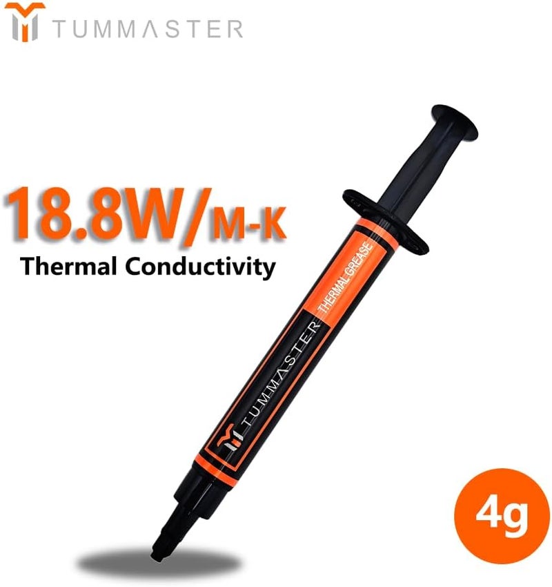 TUMMASTER D-9 (incl. Spatula,2g/4g Box) Ultimate Performance Thermal Paste for Computer Manufacturing, Ideal for IC/Processor/CPU/GPU/All Coolers (2/4 Grams) (4, Grams) - Image 2